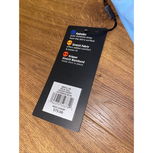 Walter Hagen Perfect 11 Golf‎ Shorts Size 48 Big & Tall Blue 10" Inseam - Picture 3 of 3